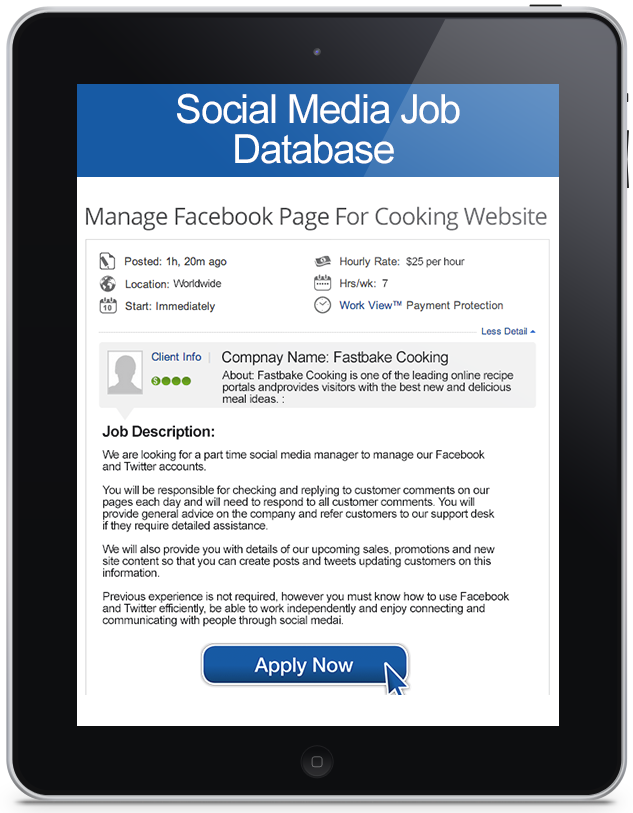 Paid Social Media Jobs