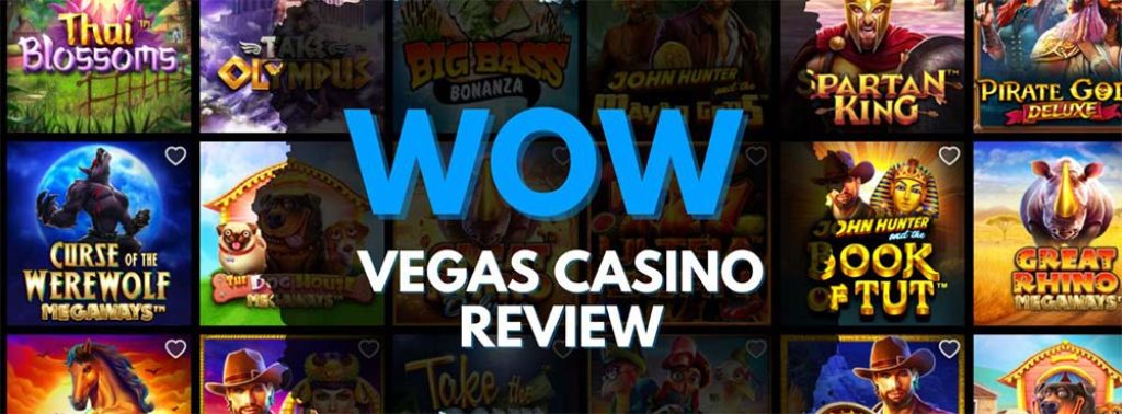 WOW Vegas Online Casino Review | 30 Free Sweepstake Coins