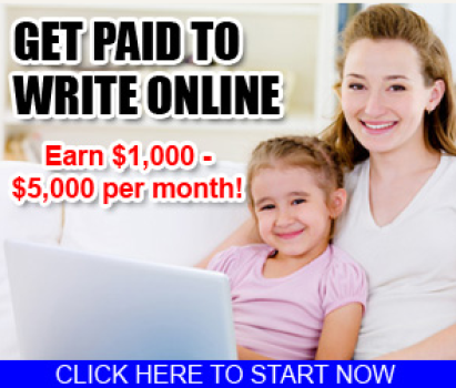 Get Paid to Write Online with theses Real Writing Jobs